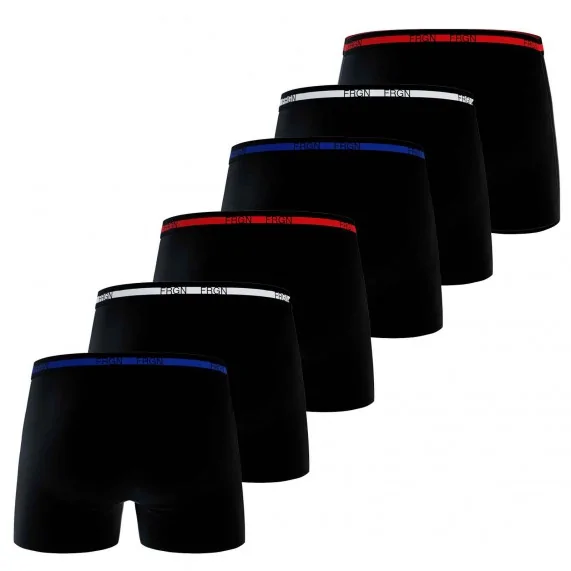 Lot de 6 Boxers Homme Coton FRGN (Lot boxers Homme) Freegun chez FrenchMarket