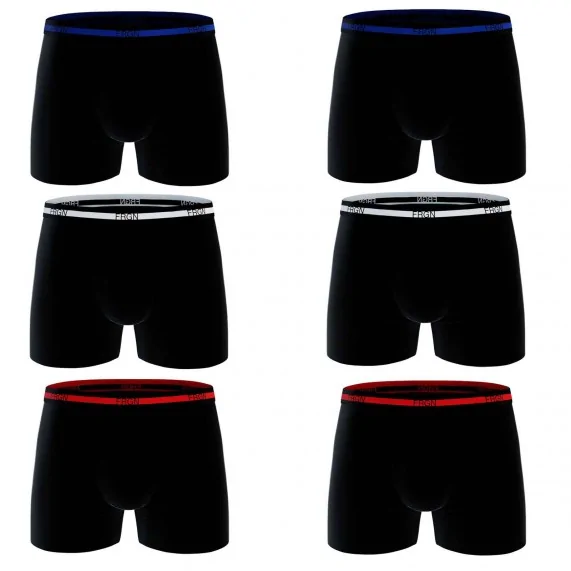 Lot de 6 Boxers Homme Coton FRGN (Calzoncillos para hombre) Freegun chez FrenchMarket