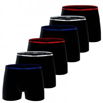 Lot de 6 Boxers Homme Coton...