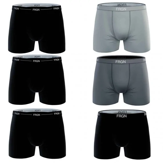 Lot de 6 Boxers Homme Coton FRGN (Calzoncillos para hombre) Freegun chez FrenchMarket