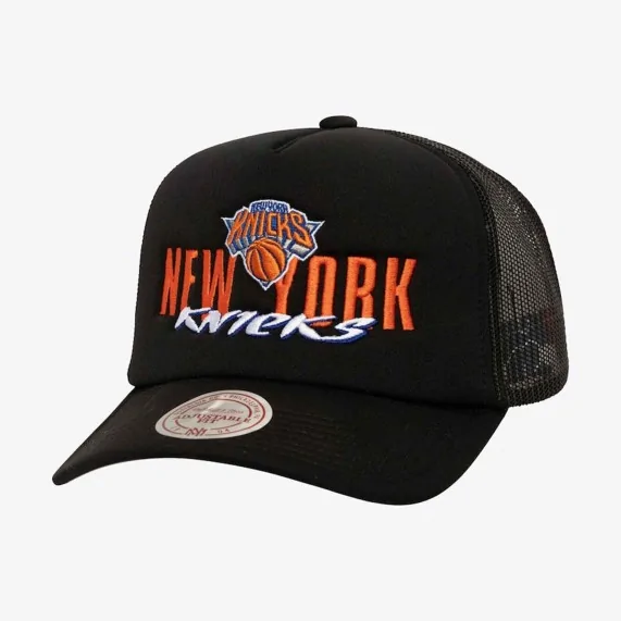 Casquette Trucker NBA New York Knicks "Year Of The Snake" (Cappello NBA) Mitchell & Ness chez FrenchMarket