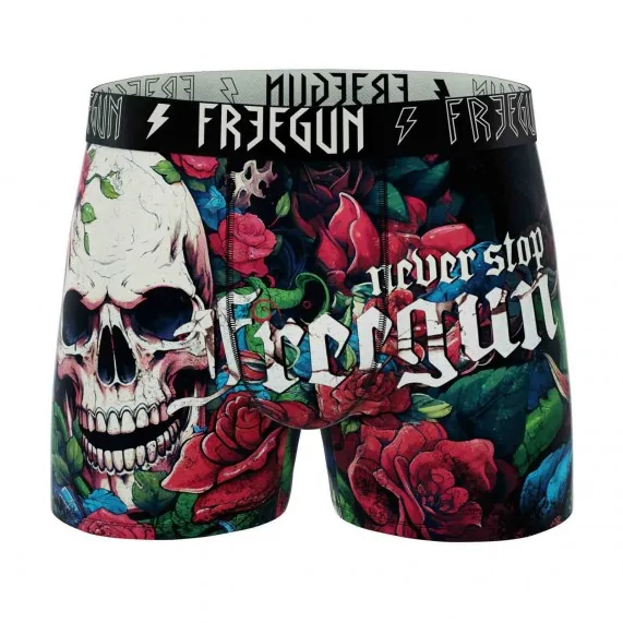 Boxer Homme Microfibre Skull & Tatoo (Boxershorts) Freegun auf FrenchMarket