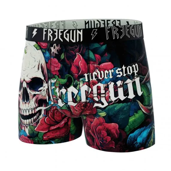 Boxer Homme Microfibre Skull & Tatoo (Boxershorts) Freegun auf FrenchMarket