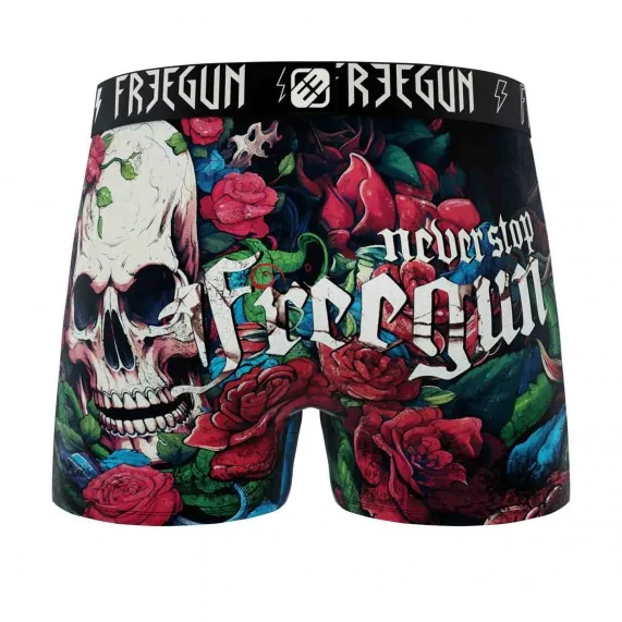 Boxer Homme Microfibre Skull & Tatoo (Boxershorts) Freegun auf FrenchMarket