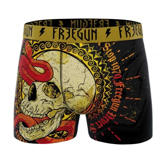 Boxer Homme Microfibre Skull & Tatoo (Boxershorts) Freegun auf FrenchMarket