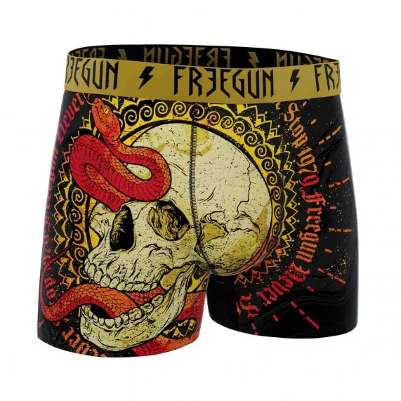 Boxer Homme Microfibre Skull & Tatoo (Boxershorts) Freegun auf FrenchMarket