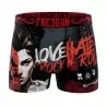 Boxer Homme Microfibre "Love Hate Rock n Roll" (Boxers Homme) Freegun chez FrenchMarket