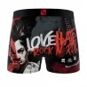 Boxer Homme Microfibre "Love Hate Rock n Roll" (Boxers) Freegun chez FrenchMarket