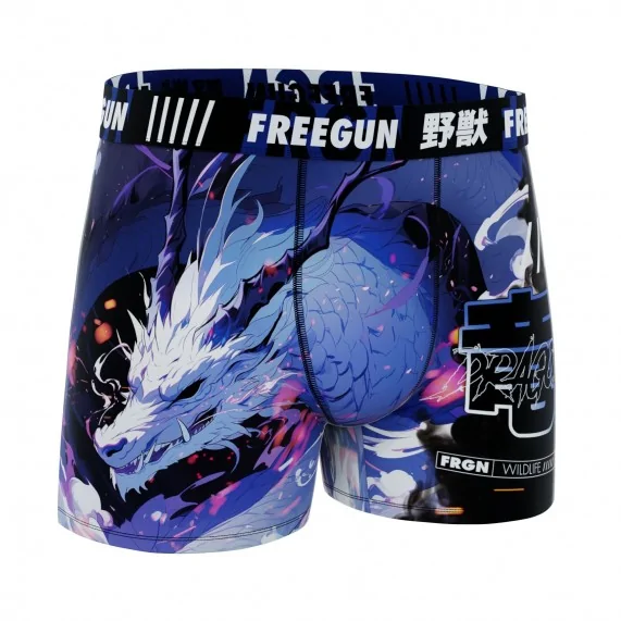 Boxer Homme Microfibre "Dragon" (Boxers) Freegun on FrenchMarket