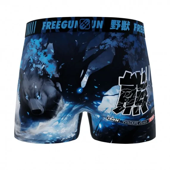 Boxer Homme Microfibre "Ours" (Boxer) Freegun chez FrenchMarket