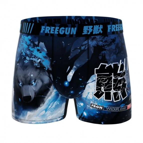 Boxer Homme Microfibre "Ours" (Boxer) Freegun chez FrenchMarket