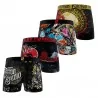 Lot de 4 Boxers Garçon Skull Tête de Mort (Lot boxers Garçon) Freegun chez FrenchMarket