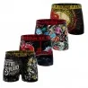 Lot de 4 Boxers Garçon Skull Tête de Mort (Lot boxers Garçon) Freegun chez FrenchMarket