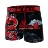 Set di 4 boxer con teschio per ragazzi (Confezione di boxer da ragazzo) Freegun chez FrenchMarket