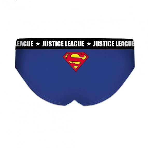 Juego de 2 bóxers de algodón de Superman de la Liga de la Justicia para niñas (Boxers/Shorty) Freegun chez FrenchMarket