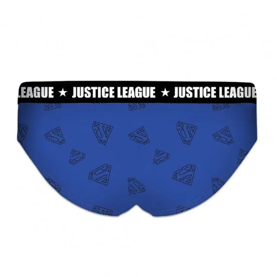 Juego de 2 bóxers de algodón de Superman de la Liga de la Justicia para niñas (Boxers/Shorty) Freegun chez FrenchMarket