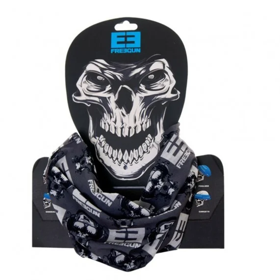 FREEGUN Halskette Tubulard Schal Totenkopf Weiß (Nackenband) Freegun auf FrenchMarket