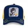 CAPSLAB Casquette Dragon Ball Z Vegeta Navy Yellow