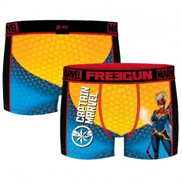 FREEGUN Herren Aktiv Sport Captain Marvel Boxer (Boxershorts für Männer) Freegun auf FrenchMarket