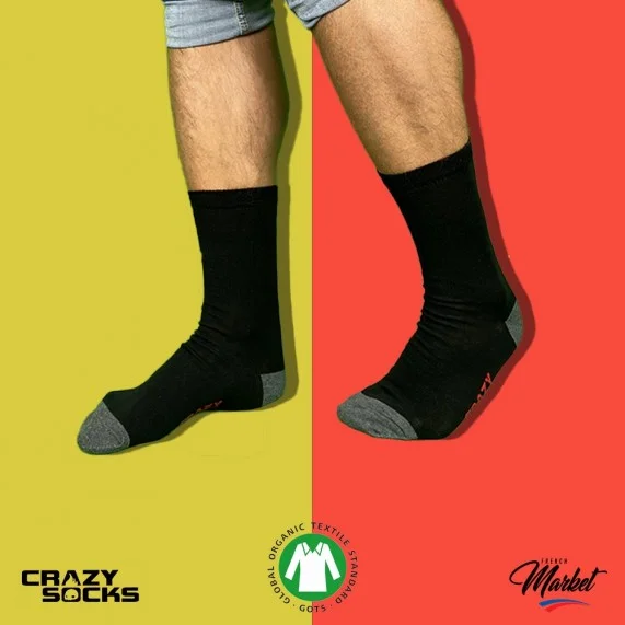 CRAZY SOCKS Chaussettes Food Coton Bio (Chaussettes fantaisies) Crazy Socks chez FrenchMarket