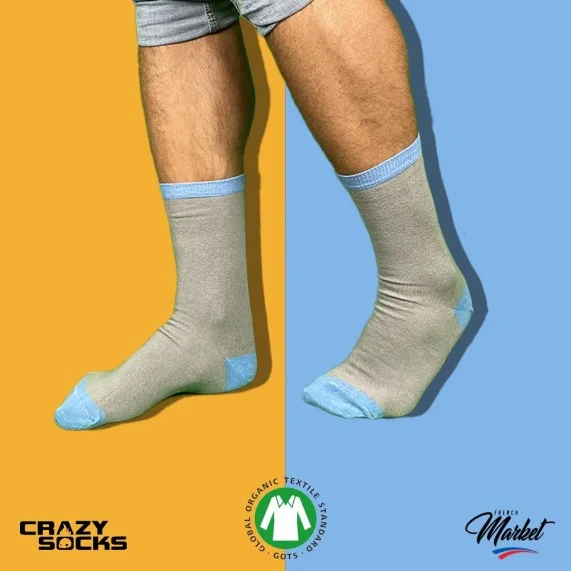 Chaussettes Food Coton Bio (Chaussettes fantaisies) Crazy Socks chez FrenchMarket