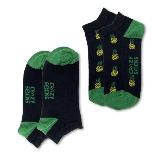 CRAZY SOCKS Socquette Fruits Coton Bio (Chaussettes fantaisies) Crazy Socks chez FrenchMarket