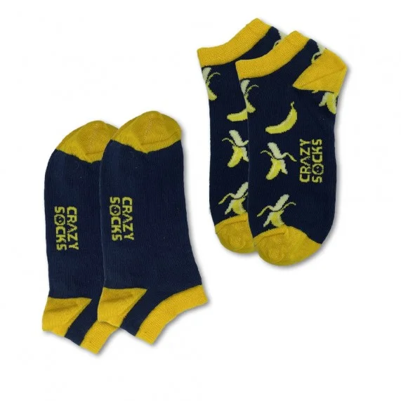 Socquette Fruits Coton Bio (Chaussettes fantaisies) Crazy Socks chez FrenchMarket