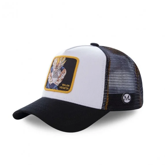 CAPSLAB Casquette Trucker Dragon Ball Z Majin Vegeta Noir (Cap) Capslab auf FrenchMarket