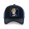 CAPSLAB Casquette Dragon Ball Z Vegeta Navy Yellow