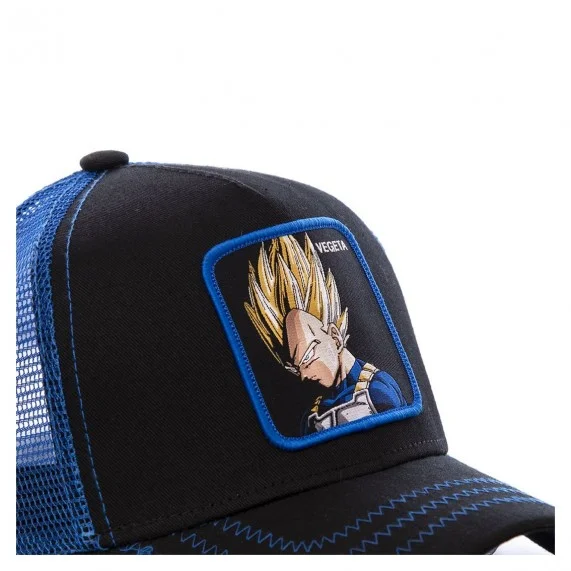 CAPSLAB Casquette Dragon Ball Z Vegeta Navy Yellow