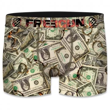 Heren Boxer Dollars (Boksers) Freegun chez FrenchMarket