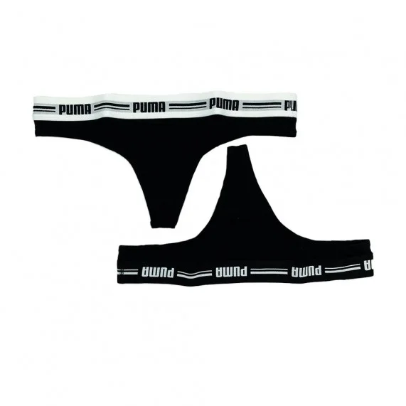 Women's Cotton Thongs 2 Pack (Strings) PUMA on FrenchMarket