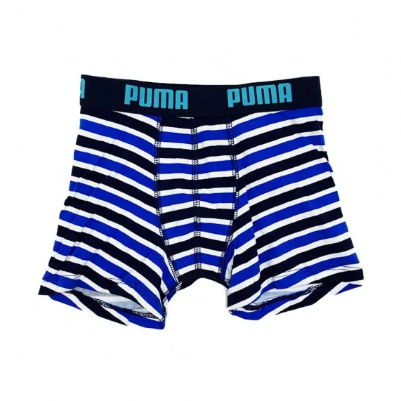 Boxer ragazzo cotone stampato a strisce (Boxer) PUMA chez FrenchMarket