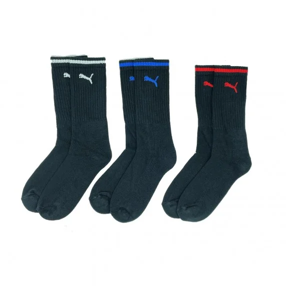 Calcetines Sport Crew Stripe (Calcetines deportivos) PUMA chez FrenchMarket