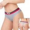 Juego de 4 tangas de algodón para mujer (Cuerdas) Fila chez FrenchMarket