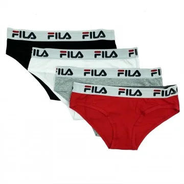 Set of 4 Women's Cotton Briefs (Panties) Fila on FrenchMarket