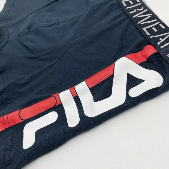 Lot de 4 Boxers Homme Big Logo (Herenboxershorts) Fila chez FrenchMarket