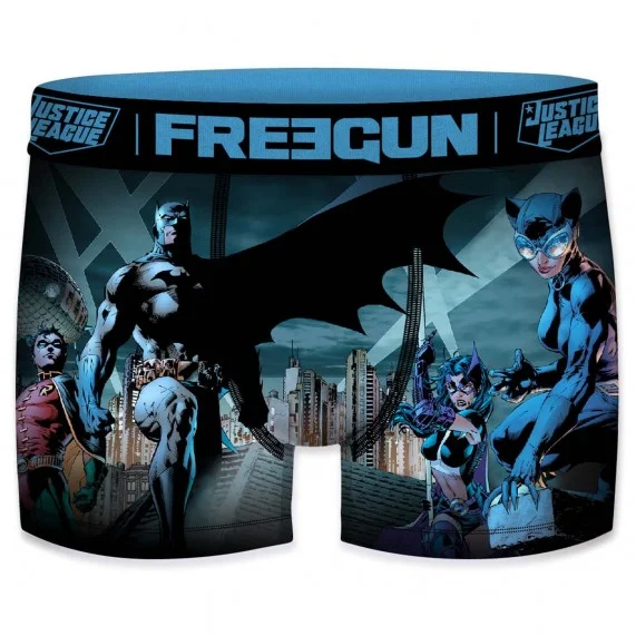 Juego de 4 calzoncillos DC Comics Justice League para hombre (Calzoncillos para hombre) Freegun chez FrenchMarket