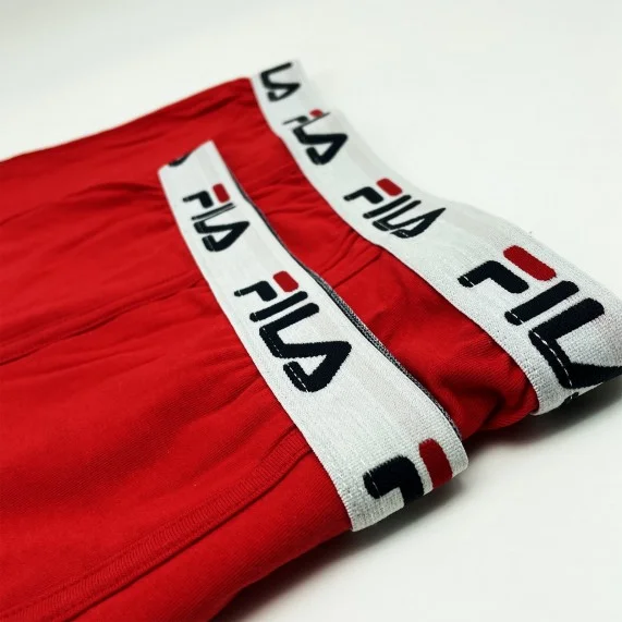 Herenboxershort van katoen, set van 6 (Herenboxershorts) Fila chez FrenchMarket