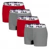 Boxers Homme Coton Lot de 4 (Boxers) Fila chez FrenchMarket