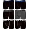 Set van 6 katoenen boxershorts voor heren (Boksers) Freegun chez FrenchMarket