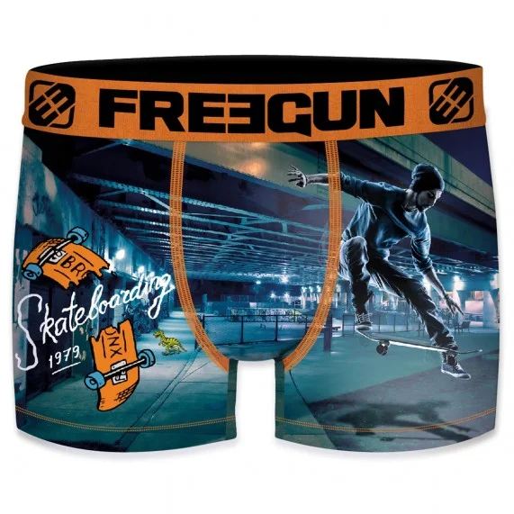 Bóxer de patinaje de alta calidad para hombre (Boxers) Freegun chez FrenchMarket