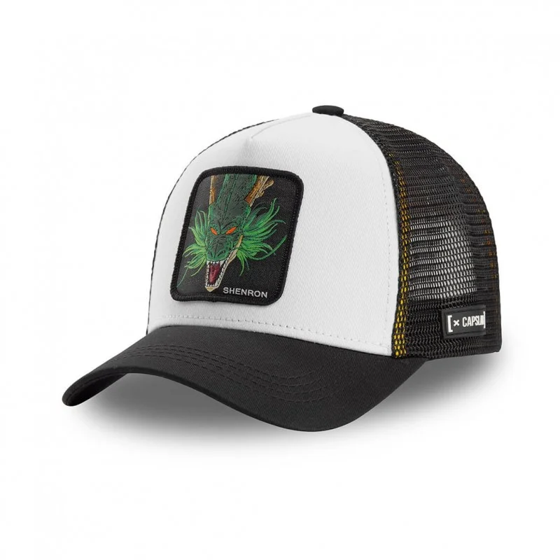 Capslab - Casquette Trucker Dragon Ball Z Shenron Blanc Taille Unique