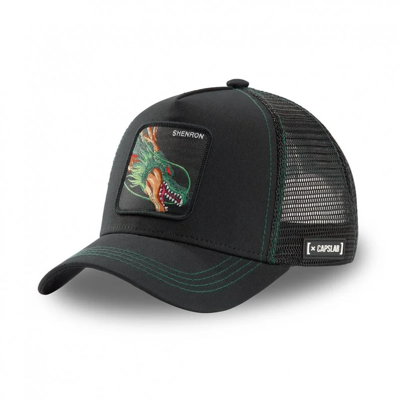 Capslab - Casquette Trucker Dragon Ball Z Shenron Noir Taille Unique