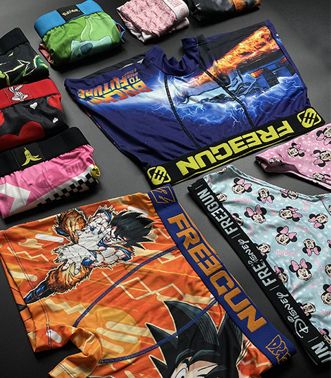 Lot de 4 boxers homme Dragon Ball Z Freegun - Bleu - Kiabi - 29.90€